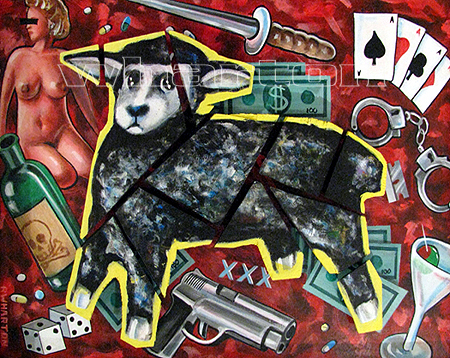 lowbrow art